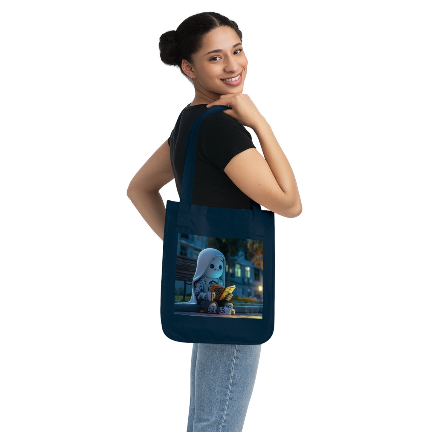 Ghostly Reader Tote